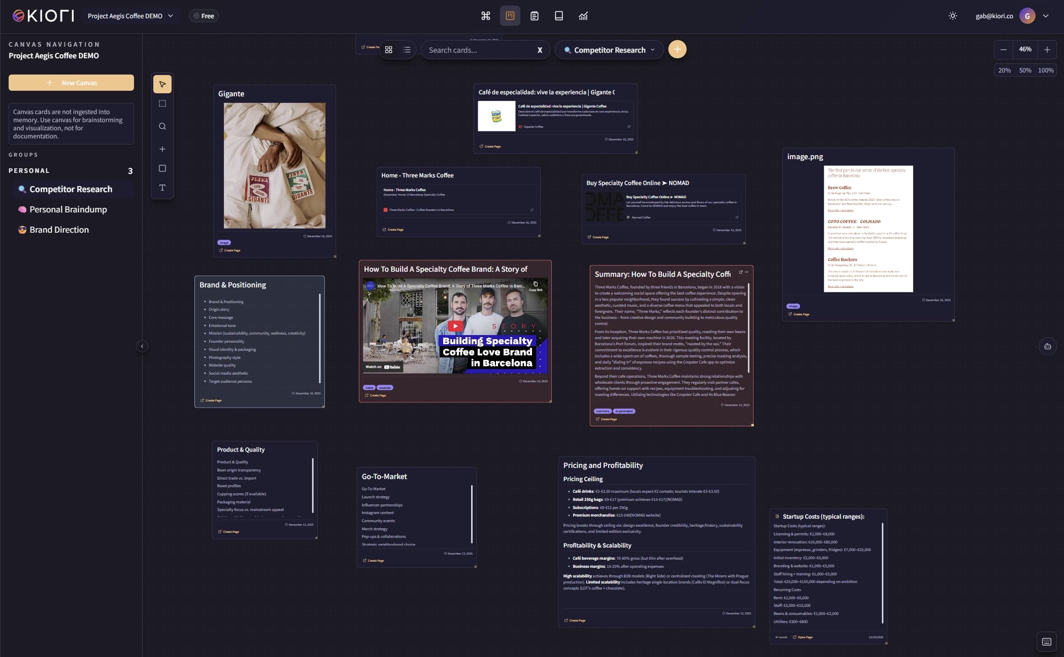 Kiori AI product hero image